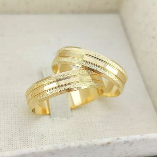 Aliança de Casamento Tradicional Héloïse Ouro 18K 5mm retas