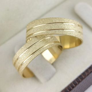 Aliança de Casamento Tradicional Lídia Ouro 18K 6mm retas