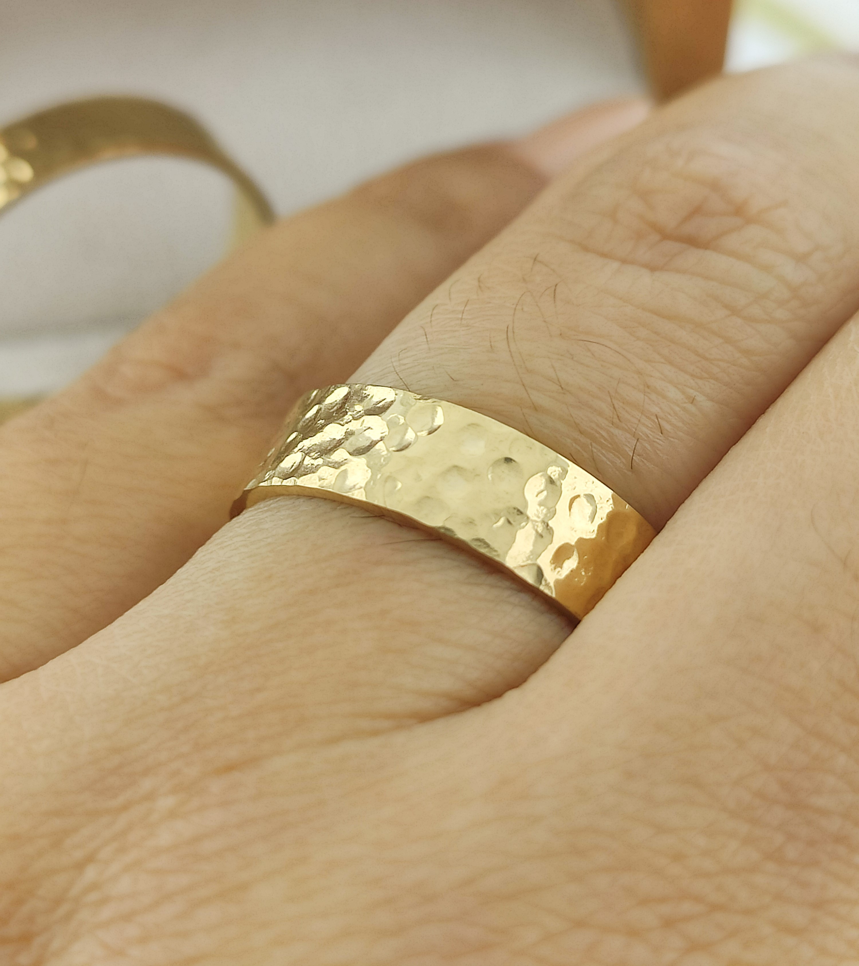 Aliança de Casamento Ouro 18K Marrocos 5mm | Aliança Anatômica